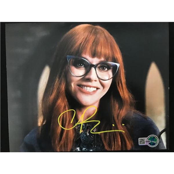 CHRISTINA RICCI SIGNED 8X10 - WWOC COA