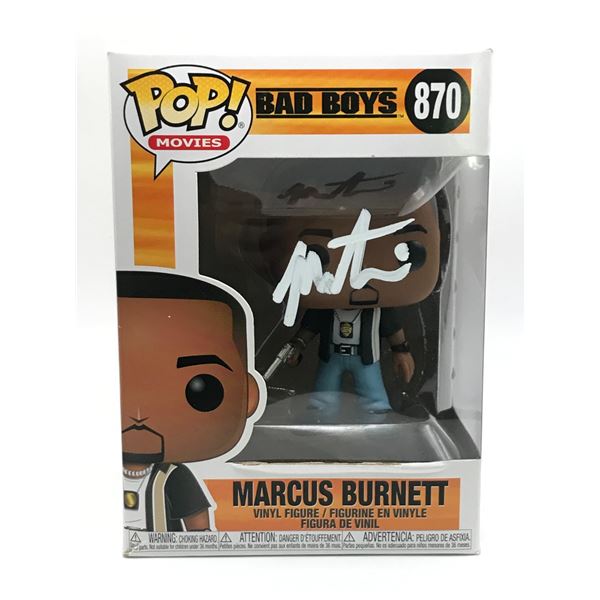 MARTIN LAWRENCE SIGNED MARCUS BURNETT FUNKO POP - KB COA