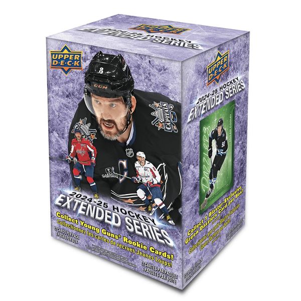 2024-25 UPPER DECK HOCKEY EXTENDED SERIES SEALED BOX