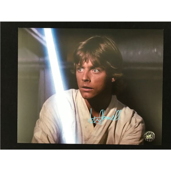 MARK HAMILL SIGNED LUKE SKYWALKER 8X10 - KB COA