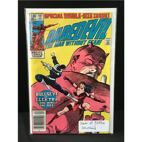 DAREDEVIL #181 DEATH OF ELEKTRA - MARVEL COMICS