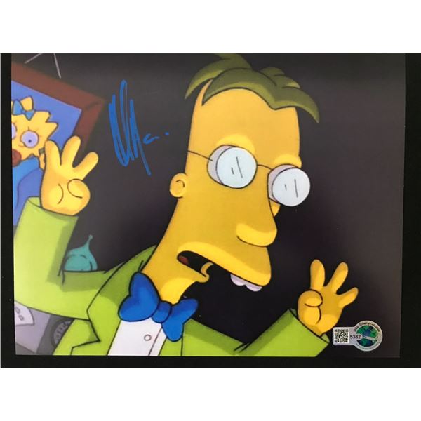 Hank Azaria SIGNED SIMPSONS 8X10 - WWOC COA