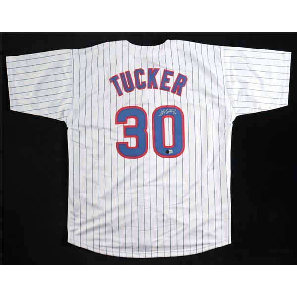 KYLE TUCKER SIGNED KING TUCK BASEBALL JERSEY - BECKETT COA