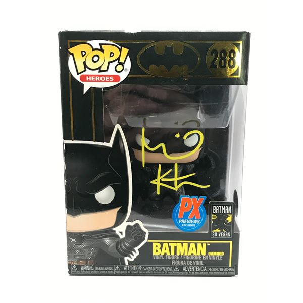 Michael Keaton SIGNED BATMAN FUNKO POP - KB COA