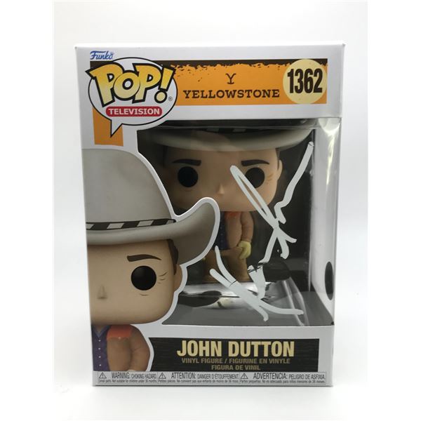 Kevin Costner SIGNED JOHN DUTTON YELLOWSTONE FUNKO POP - KB COA