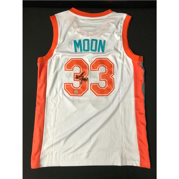 WILL FERREL SIGNED MOON HAWAIAN TROPIC  BASKETBALL JERSEY - KB COA