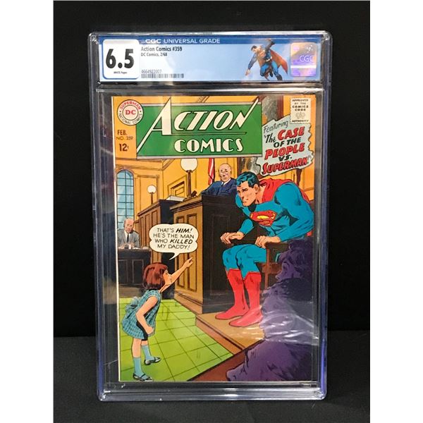 ACTION COMICS #359. BY DC COMICS - CGC GRADE 6.5