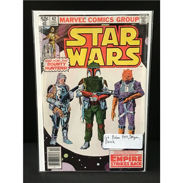 Star Wars #42 1ST BOBA FETT, DENGOR AND BOSSK - MARVEL COMICS