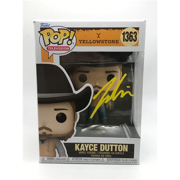 LUKE GRIMES SIGNED KAYCE DUTTON YELLOWSTONE FUNKO POP - KB COA