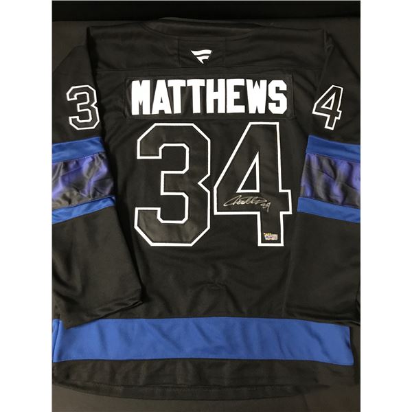 AUSTON MATTHEWS SIGNED TORONTO MAPLE LEAFS JERSEY - ACE COA