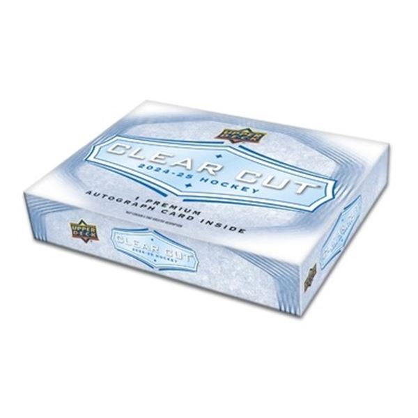 2024-25 UPPER DECK CLEAR CUT SEALED HOCKET HOBBY BOX