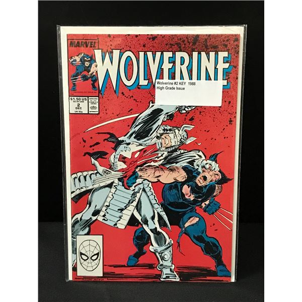 WOLVERINE #2 (1988) - MARVEL COMICS