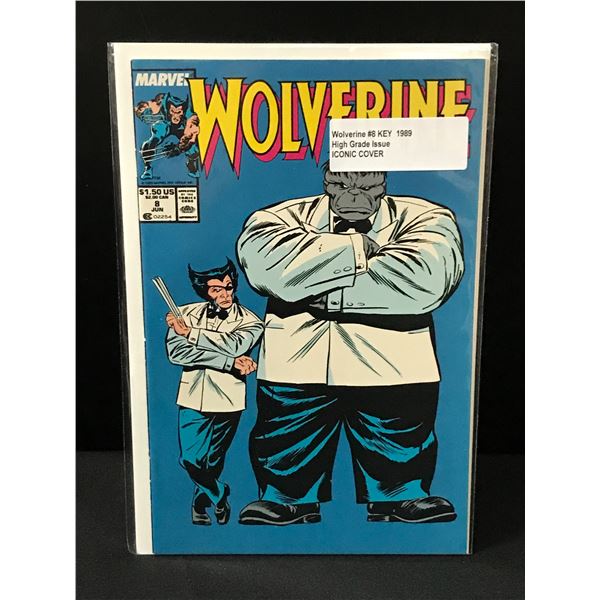 WOLVERINE #8 (1989) - MARVEL COMICS