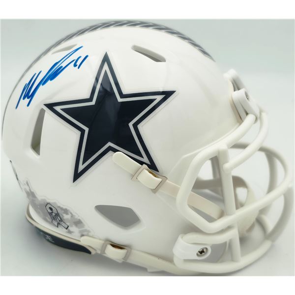 MICAH PARSONS SIGNED DALLAS COWBOYS MINI HELMET (FANATICS COA)