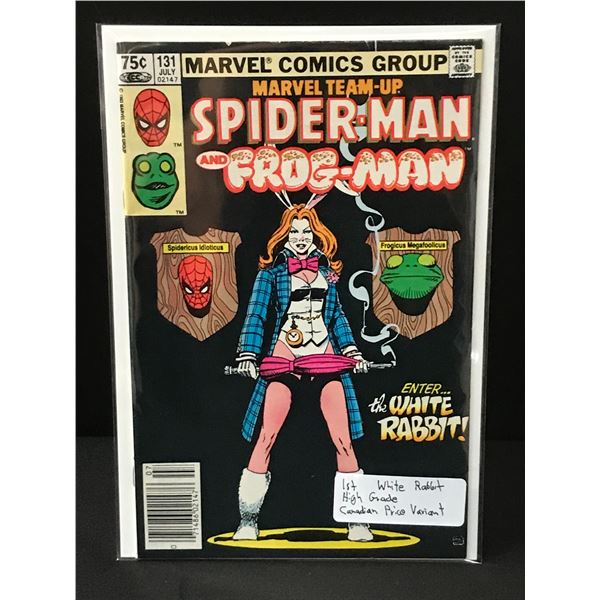 MARVEL TEAM UP #131 1ST WHITE RABBIT - MARVEL COMICS