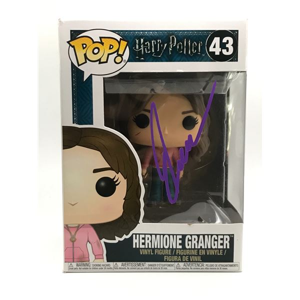 EMMA WATSON SIGNED HERMIONE GRANGER Harry Potter  FUNKO POP - KB COA