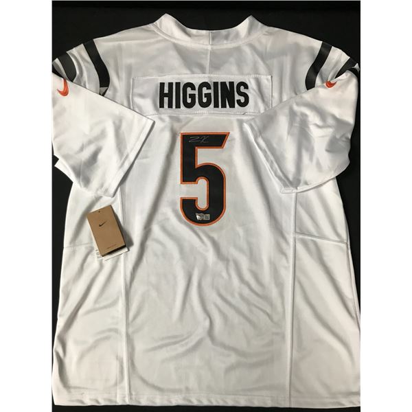 TEE HIGGINS SIGNED CINCINATTI BENGALS JERSEY - ACE COA