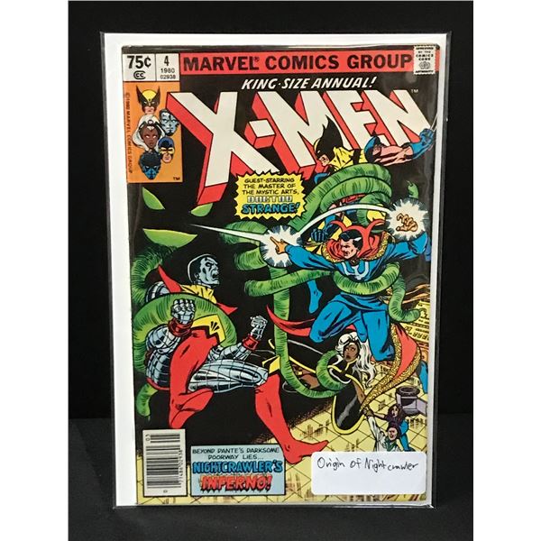 X-MEN KING SIZED ANNUAL #4 ORIGIN OF NIGHTCRAWLER - MARVEL COMICS