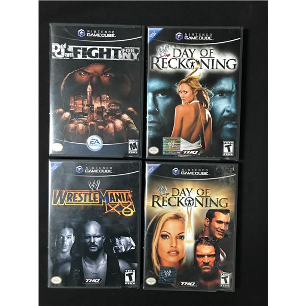 NINTENDO GAME CUBE VIDEO GAME LOT