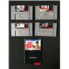 Image 1 : SUPER NINTENDO SPORTS VIDEO GAME LOT