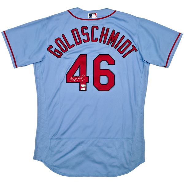 PAUL GOLDSCHMIDT SIGNED ST. LOUIS CARDINALS BASEBALL JERSEY - FANATICS COA