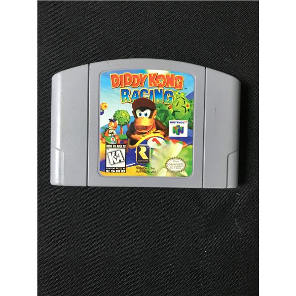 DIDDY KONG RACING NINTENDO 64 VIDEO GAME