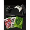 Image 1 : XBOX 360 COMPLETE CONSOLE WITH CONTROLLERS AND GAMES