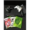 Image 2 : XBOX 360 COMPLETE CONSOLE WITH CONTROLLERS AND GAMES