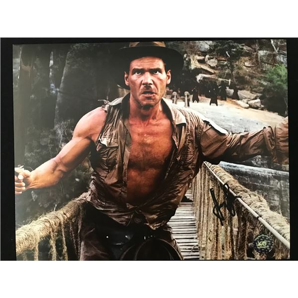 HARRISON FORD SIGNED INDIANA JONES 8X10 - KB COA