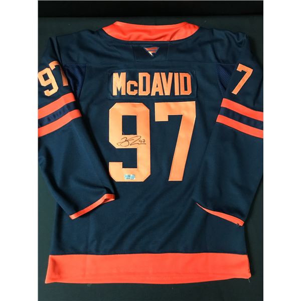 CONNOR MCDAVID SIGNED EDMONTON OILERS JERSEY - ACE COA