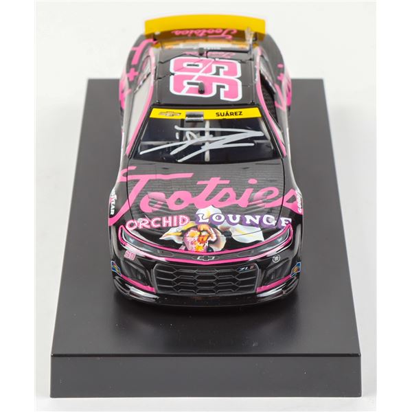 DANIEL SUAREZ SIGNED NASCAR DIE CAST (SUAREZ COA)