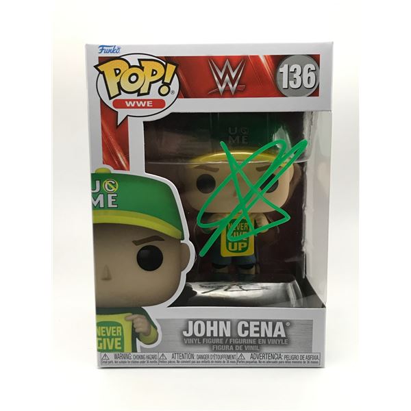 John Cena SIGNED FUNKO POP - WWOC COA