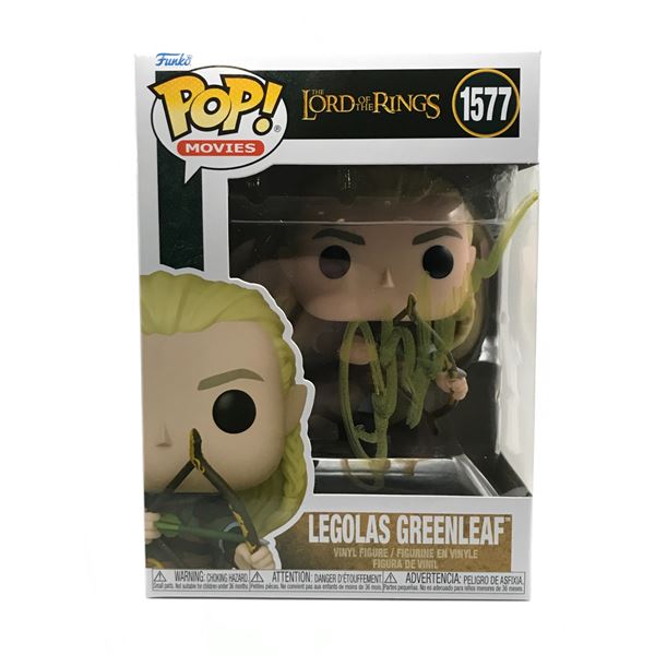 ORLANDO BLOOM SIGNED LEGOLAS LORD OF THE RINGS FUNKO POP - WWOC COA