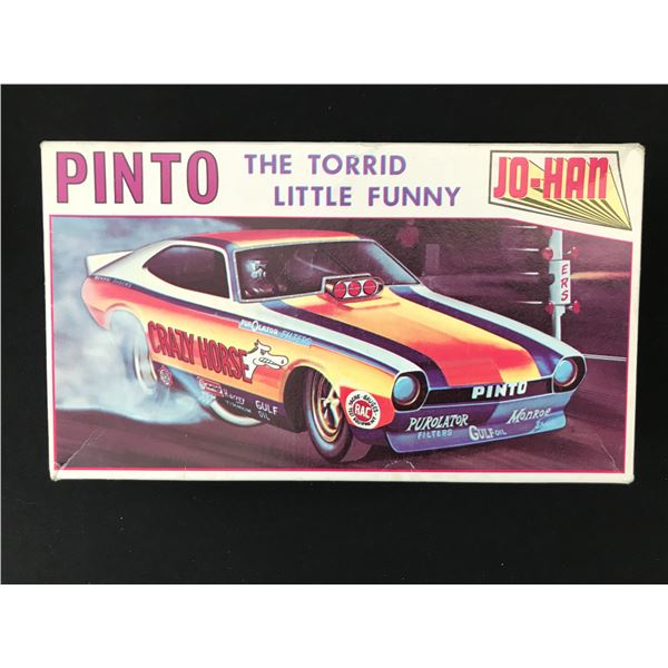 RARE VINTAGE JO HAN PINTO THE TORID LITTLE FUNNY BY JO-HAN MODEL KIT IN ORIGINAL PACKAGING