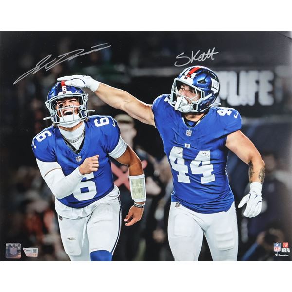 JAXSON DART AND CAM SKATTABOO SIGNED 11 X 16 (FANATICS COA)