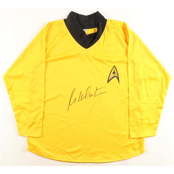 WILLIAM SHATNER SIGNED Captain Kirk SHIRT - WWOC COA