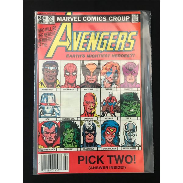 THE AVENGERS #221 - MARVEL COMICS