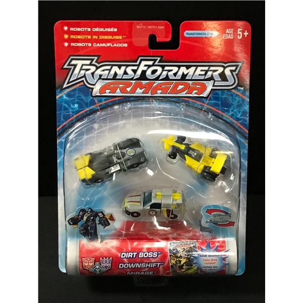 TRANSFORMERS ARMADA DIRT BOSS ACTION FIGURE IN ORIGINAL PACKAGING