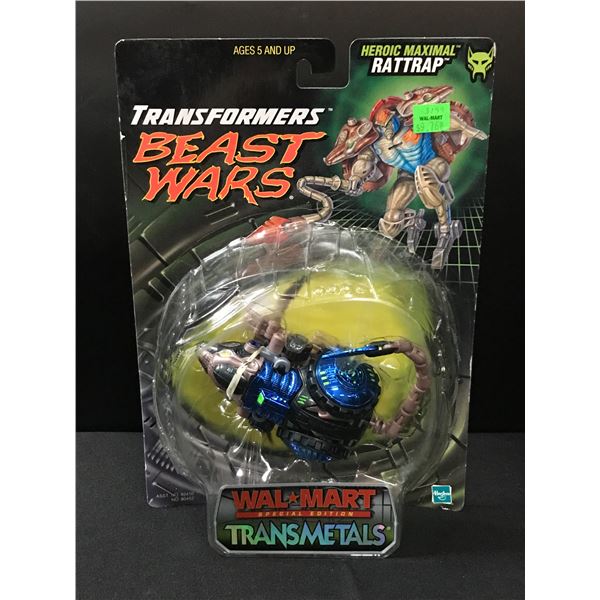 TRANSFORMERS BEAST WARS RATTRAP ACTION FIGURE IN ORIGINAL PACKAGING