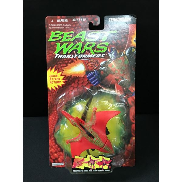 TRANSFORMERS BEAST WARS TERRORSAUR ACTION FIGURE IN ORIGINAL PACKAGING