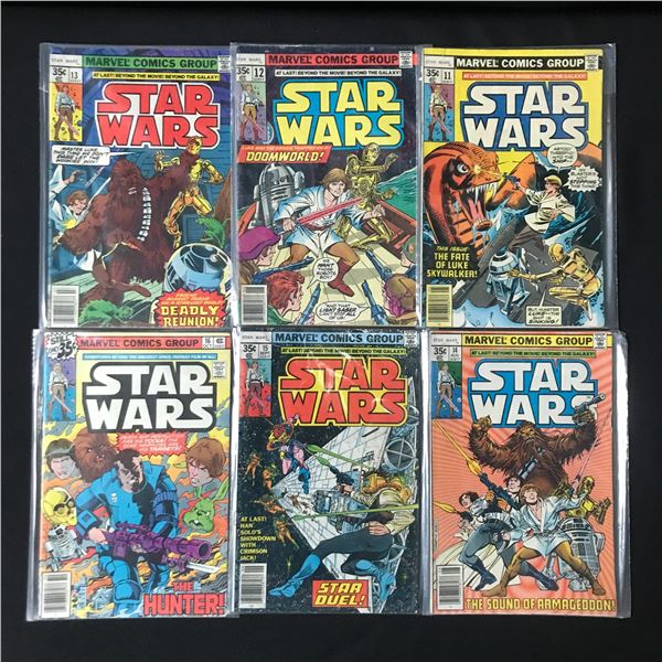 LOT OF 6 Star Wars COMICS #11-16 COMICS - MARVEL COMICS