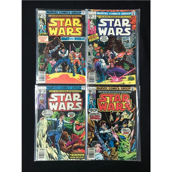 LOT OF 4 Star Wars COMICS #7-10 - MARVEL COMICS