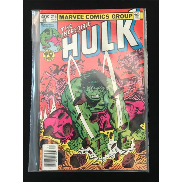THE Incredible Hulk #245 - MARVEL COMICS