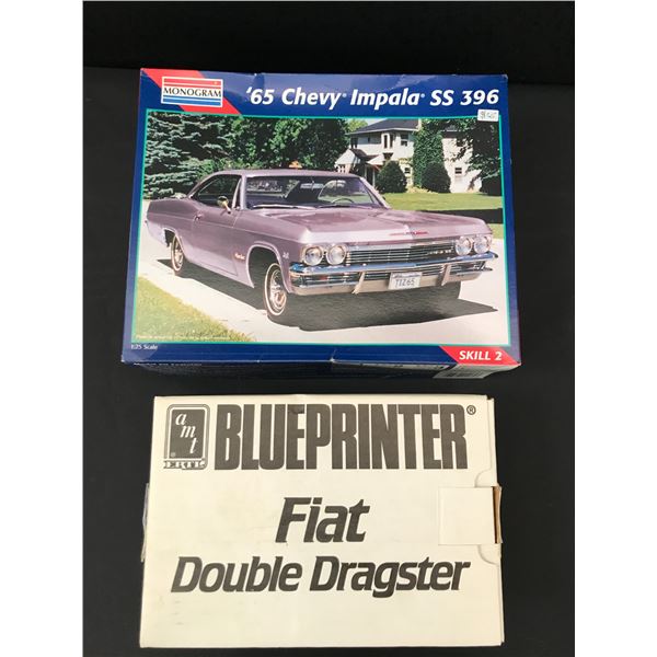 LOT OF 2 HOBBY MODEL CAR KITS