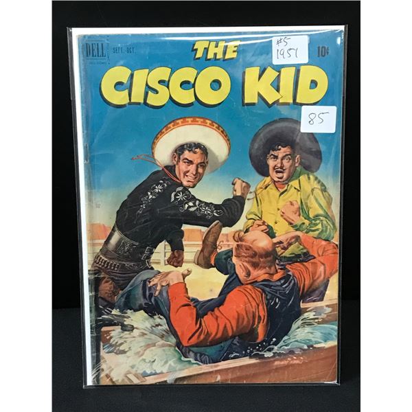 THE CISCO KID #5 (1951) - DELL COMICS