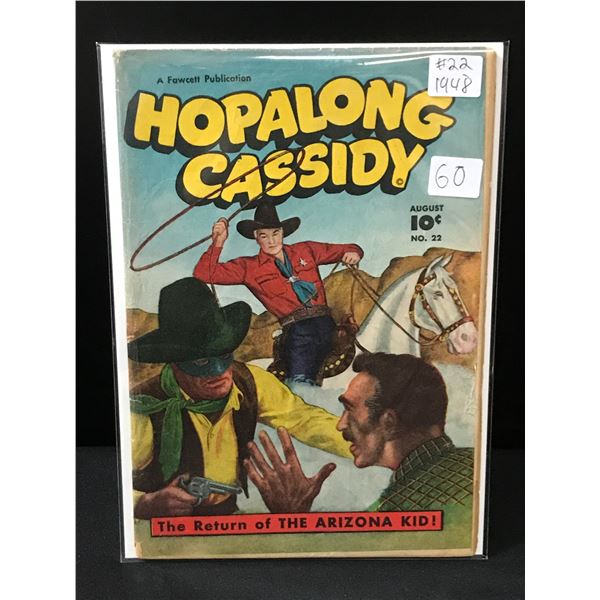 HOPALONG CASSIDY #22 (1948) - A FAWCETT PUBLICATION