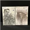 Image 1 : LOT OF 2 BATMAN 1:25 RATIO VARIANT COMICS - DC COMICS
