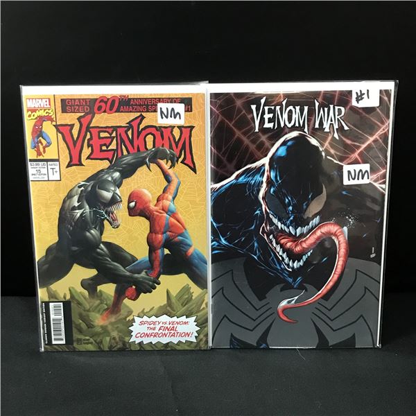 LOT OF 2 VENOM COMICS - MARVEL COMICS