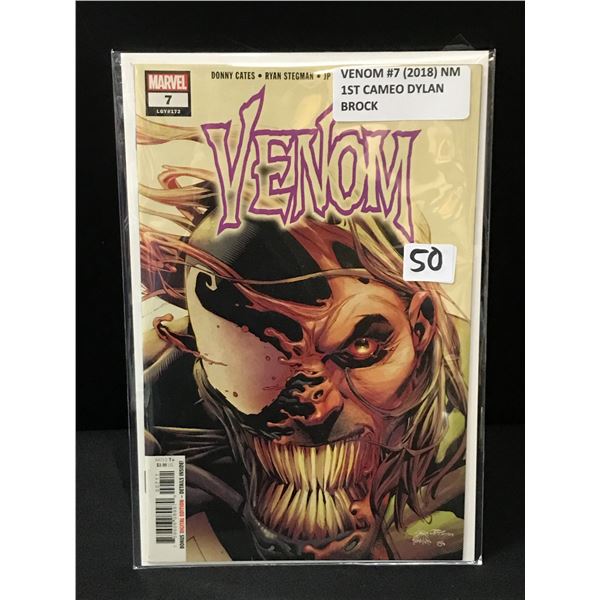 VENOM #7 (2018) 1ST CAMEO DYLAN BROCK - MARVEL COMICS