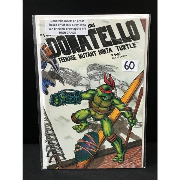 TEENAGE MUTANT NINJA TURTLES DONATELLO #1 - SOLSON PUBLICATIONS